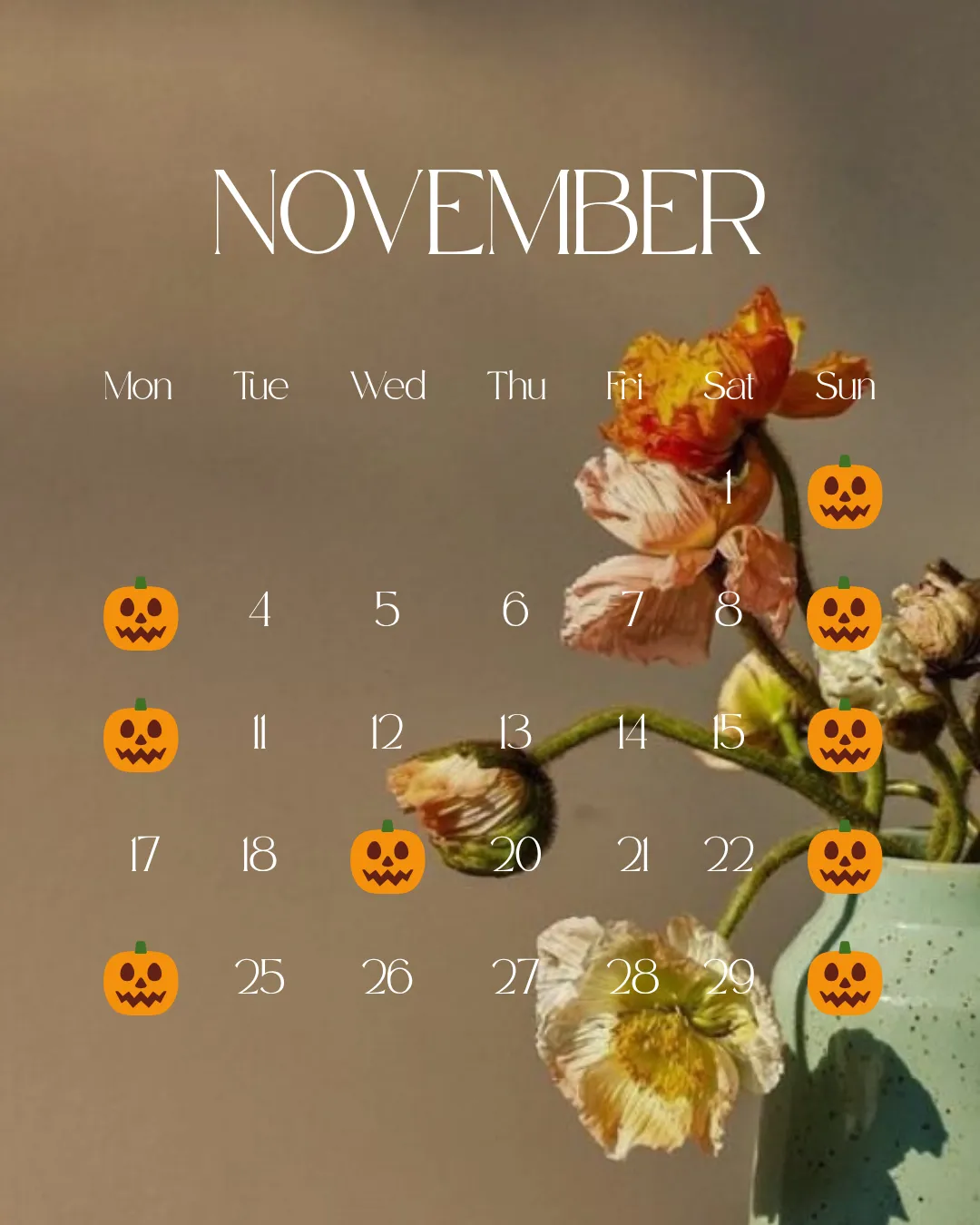 11月のお休みについて